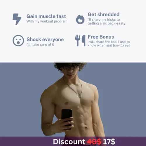 Men Workout Program + Free Bonus